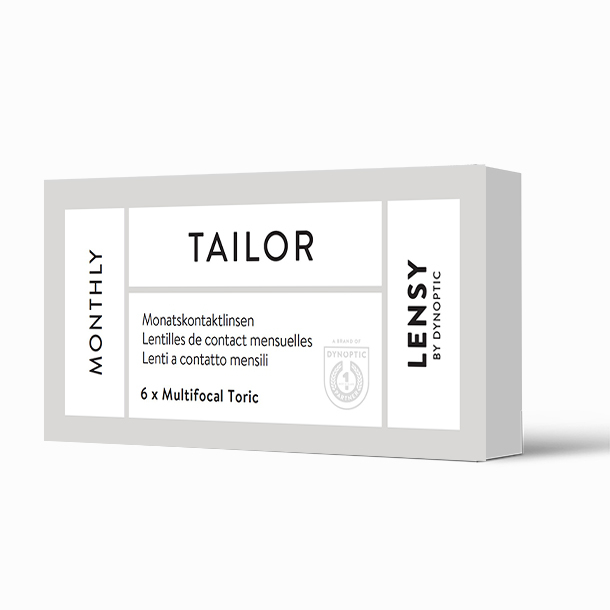 Lensy Monthly Tailor 6P Multifocal Toric N - Lensy by Dynoptic - Optiker - Optiker Schweiz - Kontaktlinsen - Linsenmittel - Pflegemittel - Kontaktlinsenmittel - Tageskontaktlinsen - Monatskontaktlinsen - Sphärische Kontaktlinsen - Torische Kontaktlinsen - Silikon-Hydrogel Kontaktlinsen - Augentropfen - weiche Kontaktlinsen - harte Kontaktlinsen - Opticiens - Opticiens Suisse - Lentilles de contact - Produits de soin - Lentilles de contact journalières - Lentilles de contact mensuelles - Lentilles de contact sphériques - Lentilles de contact toriques - Lentilles de contact Multifocales - Lentilles de contact en silicone hydrogel - Gouttes ophtalmiques - Lentilles de contact souples - Lentilles de contact rigides - Ottico - Ottico Svizzera - Lenti a contatto - Prodotti per la cura - Lenti a contatto giornaliere - Lenti a contatto mensili - Lenti a contatto sferiche - Lenti a contatto toriche - Lenti a contatto multifocali - Lenti a contatto in silicone idrogel - Collirio - Lenti a contatto morbide - Lenti a contatto rigide