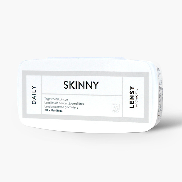 Lensy Daily Skinny Multifocal (30P) - Lensy by Dynoptic - Optiker - Optiker Schweiz - Kontaktlinsen - Linsenmittel - Pflegemittel - Kontaktlinsenmittel - Tageskontaktlinsen - Monatskontaktlinsen - Sphärische Kontaktlinsen - Torische Kontaktlinsen - Silikon-Hydrogel Kontaktlinsen - Augentropfen - weiche Kontaktlinsen - harte Kontaktlinsen - Opticiens - Opticiens Suisse - Lentilles de contact - Produits de soin - Lentilles de contact journalières - Lentilles de contact mensuelles - Lentilles de contact sphériques - Lentilles de contact toriques - Lentilles de contact Multifocales - Lentilles de contact en silicone hydrogel - Gouttes ophtalmiques - Lentilles de contact souples - Lentilles de contact rigides - Ottico - Ottico Svizzera - Lenti a contatto - Prodotti per la cura - Lenti a contatto giornaliere - Lenti a contatto mensili - Lenti a contatto sferiche - Lenti a contatto toriche - Lenti a contatto multifocali - Lenti a contatto in silicone idrogel - Collirio - Lenti a contatto morbide - Lenti a contatto rigide
