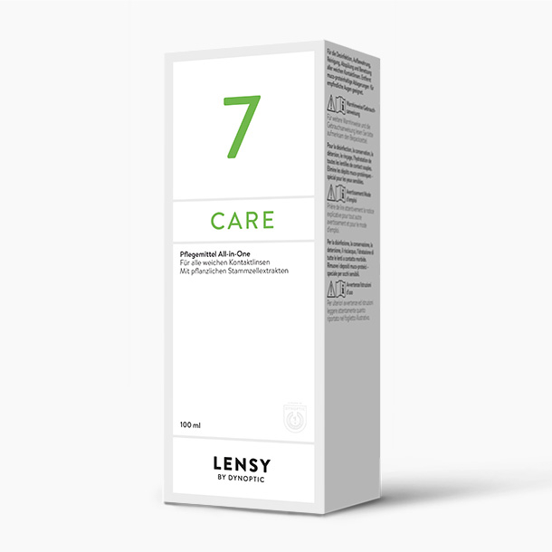 Lensy Care 7, 100ml - Lensy by Dynoptic - Optiker - Optiker Schweiz - Kontaktlinsen - Linsenmittel - Pflegemittel - Kontaktlinsenmittel - Tageskontaktlinsen - Monatskontaktlinsen - Sphärische Kontaktlinsen - Torische Kontaktlinsen - Silikon-Hydrogel Kontaktlinsen - Augentropfen - weiche Kontaktlinsen - harte Kontaktlinsen - Opticiens - Opticiens Suisse - Lentilles de contact - Produits de soin - Lentilles de contact journalières - Lentilles de contact mensuelles - Lentilles de contact sphériques - Lentilles de contact toriques - Lentilles de contact Multifocales - Lentilles de contact en silicone hydrogel - Gouttes ophtalmiques - Lentilles de contact souples - Lentilles de contact rigides - Ottico - Ottico Svizzera - Lenti a contatto - Prodotti per la cura - Lenti a contatto giornaliere - Lenti a contatto mensili - Lenti a contatto sferiche - Lenti a contatto toriche - Lenti a contatto multifocali - Lenti a contatto in silicone idrogel - Collirio - Lenti a contatto morbide - Lenti a contatto rigide